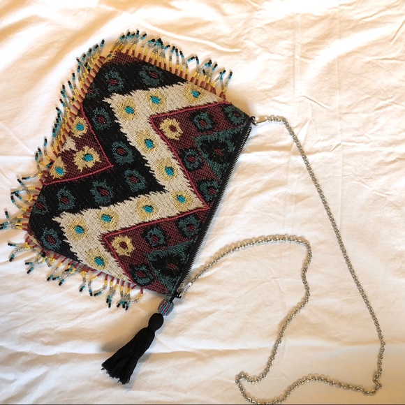 Tribal Beaded Handbag - Picture 1 of 7